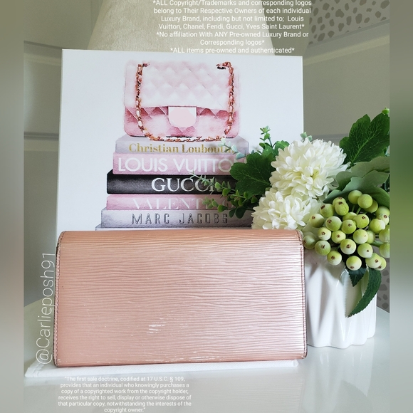 Authentic Pre-owned Louis Vuitton Epi Louise Wallet - Picture 3 of 15